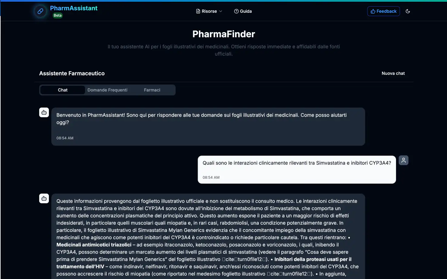 Advanced AI Assistant for the Healthcare Sector